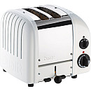 Dualit - Classic Vit - Brödrost  + Vattenkokare + Toastgaller