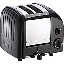 Dualit - Classic Mattsvart - Brödrost 2 skivor + Vattenkokare 1,7 L