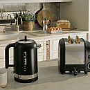 Dualit - Classic Mattsvart - Brödrost 2 skivor + Vattenkokare 1,7 L