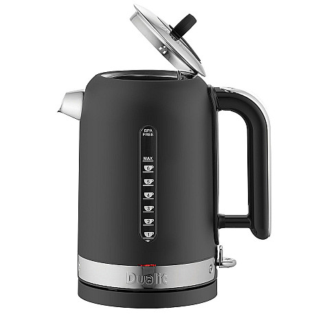 Dualit - Classic Svart - Brödrost  + Vattenkokare + Toastgaller