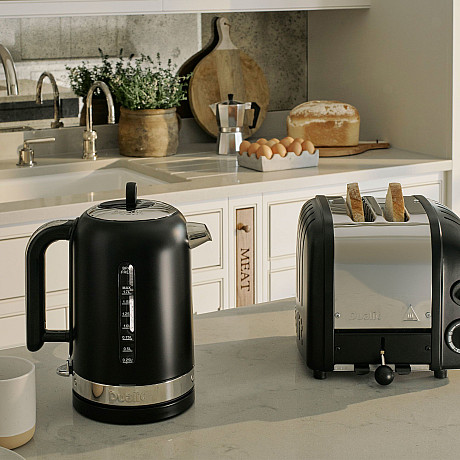 Dualit - Mattsvart - Classic, Droppfri &  snabb uppkokning
