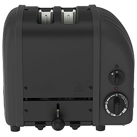 Dualit - Svart - Classic 2 skivor & Stealth design