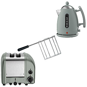 Dualit - Classic Grön - Brödrost + Vattenkokare + Toastgaller Dualit - Classic Grön - Brödrost + Vattenkokare + Toastgaller