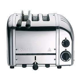 Dualit - Rostfri - Classic 3 skivor med toastgaller
