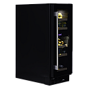 Dunavox - FLOW 17 - Dubbel zon, Underbänk, 17 flaskor, Svart Dunavox - FLOW 17 - Dubbel zon, Underbänk, 17 flaskor, Svart