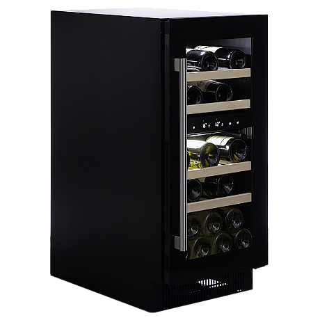 Dunavox - FLOW 32D - Dubbel zon, 32 flaskor, Svart