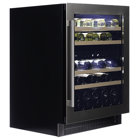 Dunavox - FLOW 39 - Dubbel zon, 39 flaskor, Rostfri