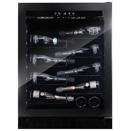 Dunavox - SERA 40 - För Champagne, Enkeldzon, 40 flaskor, Svart