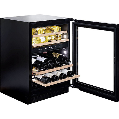 Dunavox - Flow 25 - Inbyggbar, Svart & UV skyddade glasdörr