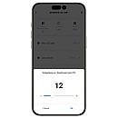 Dunavox - NOBLE 19 TO - Svart, Push2Open, Wifi, Tyst drift