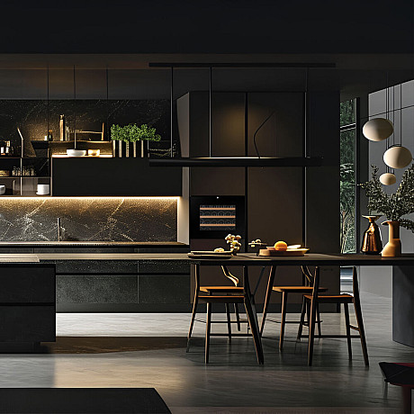 Dunavox - BALANCE 24 - Enkelzon, 24 flaskor, Svart