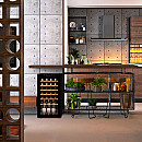 Dunavox - HOME 28 - Enkeldzon, 28 flaskor, LED Touch