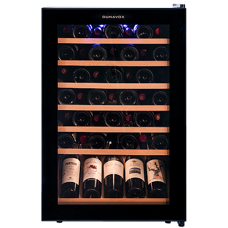 Dunavox - HOME 48 - Enkelzon, 48 flaskor, Svart