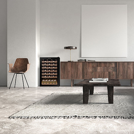 Dunavox - HOME 48 - Enkelzon, 48 flaskor, Svart