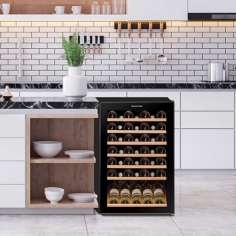 Dunavox - HOME 48 - Enkelzon, 48 flaskor, Svart