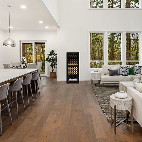 Dunavox - HOME 50 - Dubbel zon, 54 flaskor, Svart