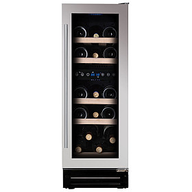 Dunavox - FLOW 17 - Dubbel zon, Underbänk, 17 flaskor, Rostfri Dunavox - FLOW 17 - Dubbel zon, Underbänk, 17 flaskor, Rostfri