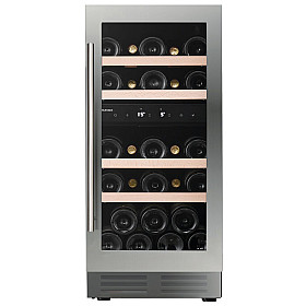 Dunavox - FLOW 32D - Dubbel zon, 32 flaskor, Rostfri Dunavox - FLOW 32D - Dubbel zon, 32 flaskor, Rostfri