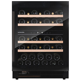 Dunavox - FLOW 39 - Dubbel zon, 39 flaskor, Svart Dunavox - FLOW 39 - Dubbel zon, 39 flaskor, Svart