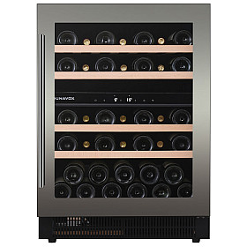 Dunavox - FLOW 39 - Dubbel zon, 39 flaskor, Rostfri Dunavox - FLOW 39 - Dubbel zon, 39 flaskor, Rostfri