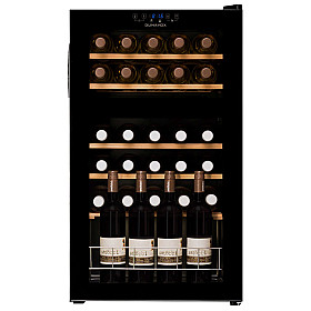 Dunavox - HOME 30 - Dubbel zon, 29 flaskor, LED Touch Dunavox - HOME 30 - Dubbel zon, 29 flaskor, LED Touch