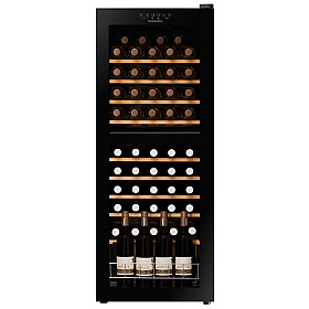 Dunavox - HOME 50 - Dubbel zon, 54 flaskor, Infällt handtag Dunavox - HOME 50 - Dubbel zon, 54 flaskor, Infällt handtag