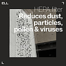 ELL - Pury Dark Purifier Luftrenare med luftfuktare