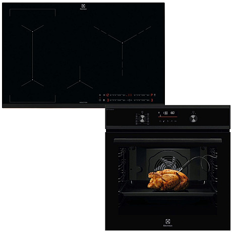 Electrolux - Premiumpaket - Ugn ångbakning WiFi +Häll automatisk fläktstyrning Electrolux - Premiumpaket - Ugn ångbakning WiFi +Häll automatisk fläktstyrning