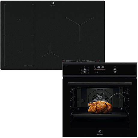 Electrolux - Premiumpaket - Ugn ångbakning WiFi + Häll självrengöring, snabb 86.8cm Electrolux - Premiumpaket - Ugn ångbakning WiFi + Häll självrengöring, snabb 86.8cm
