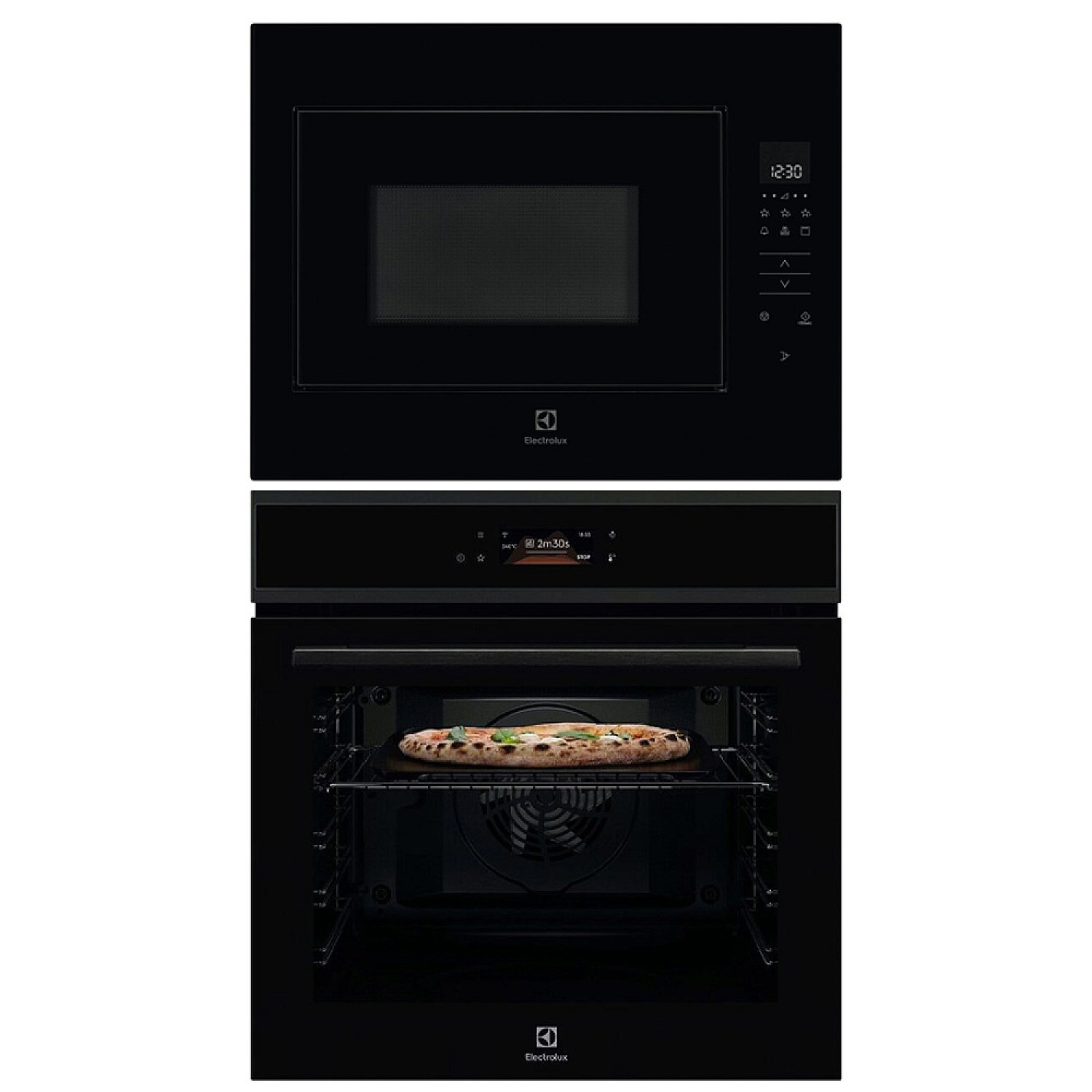 Electrolux ugn och mikro cop905b-kmfd264nb - pizzaexpert ugn & 45.9 cm h&ouml;jd mikro