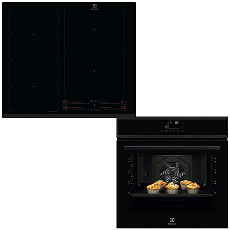 Electrolux - COPP22B-HOX660MF - SteamBake ugn & Flex Bridge 59 cm häll