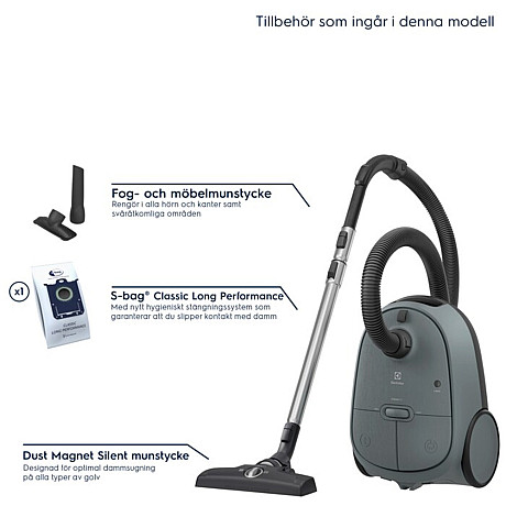 Electrolux - EB61C1OG - Dammsugare med HEPA-filter och fotreglering