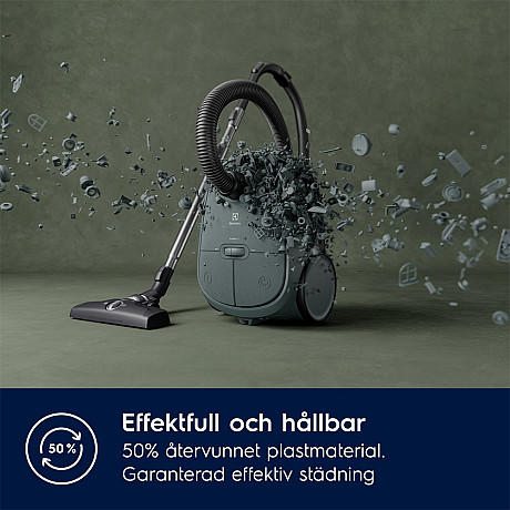 Electrolux - EB61C1OG - Dammsugare med HEPA-filter och fotreglering