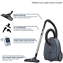 Electrolux - EB61C2DBF - Golvdammsugare med HEPA-filter och fotreglering