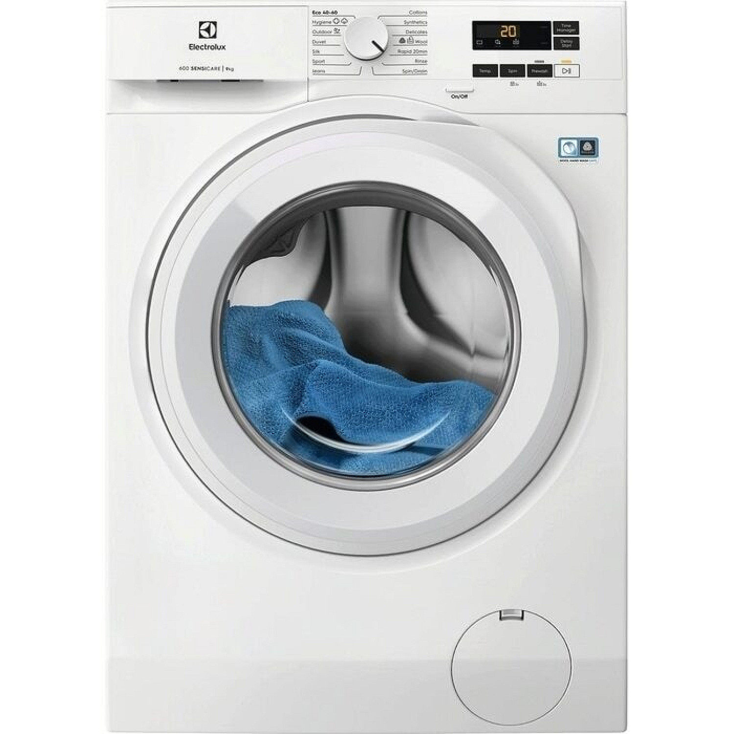 Electrolux frontmatad tvättmaskin efi611v94v