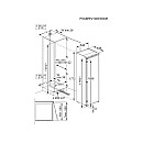 Electrolux - ERA7DD18S-EUA7NE18S - Integrerad för glidskenor dörrmontering