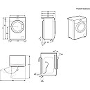 Electrolux - EW6S5404E1 - Slim 34 cm djup