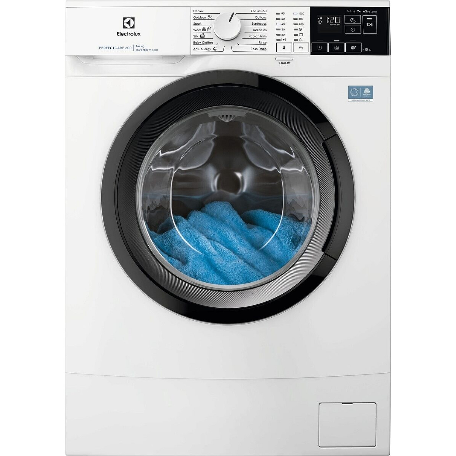 Electrolux frontmatad tvättmaskin ew6s562w38