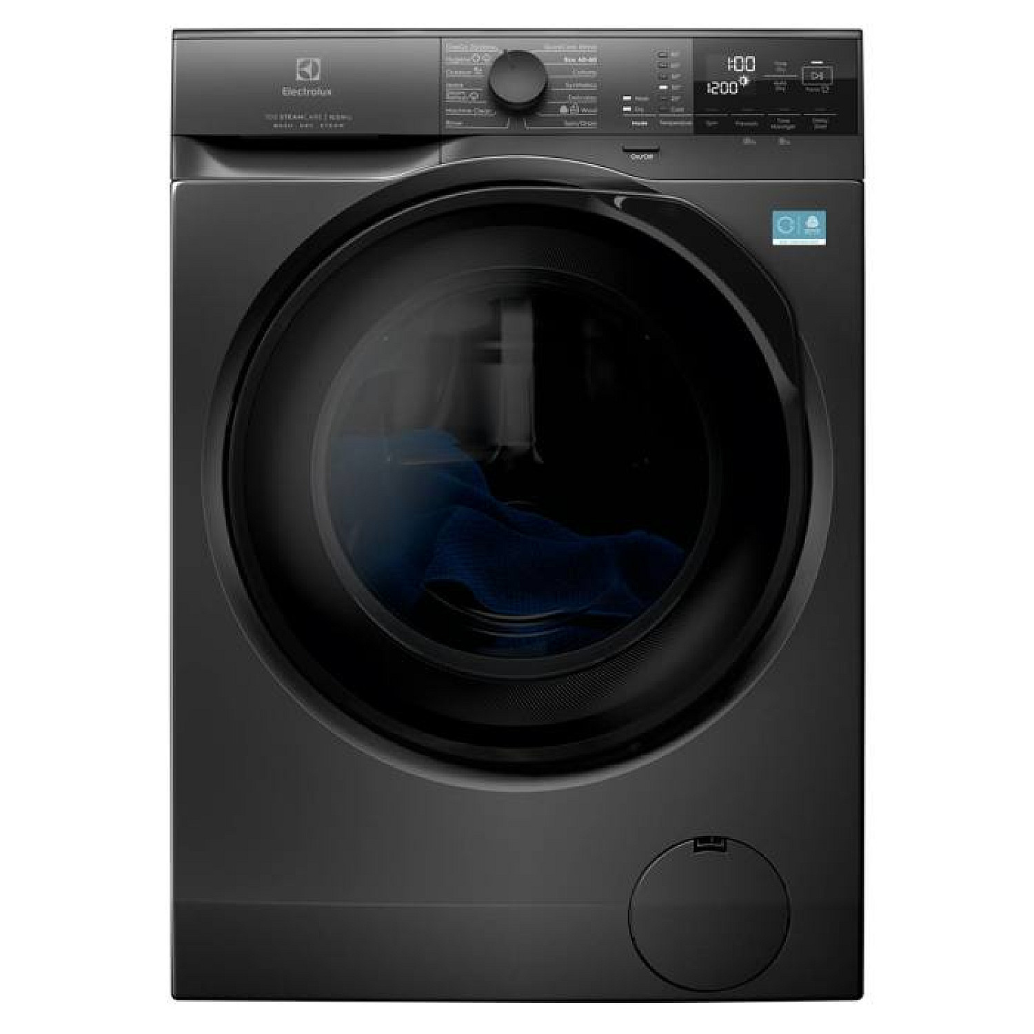 Electrolux kombi tv&auml;tt/tork ewt797ox6g - gr&aring;, steamrefresh & ai wash&dry assist
