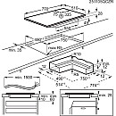 Electrolux - HOB860BSC - Induktionshäll SenseBoil SaphirMatt 77 cm
