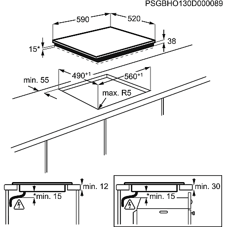 Electrolux - HOC650F