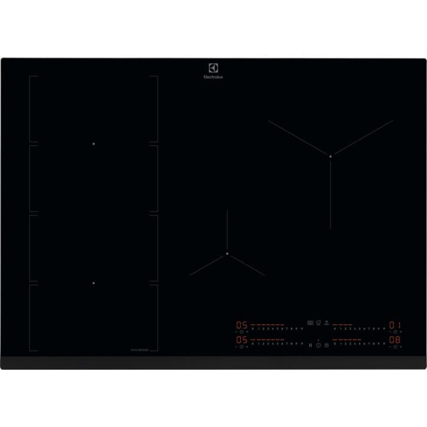 Electrolux induktionshäll hox760mf - flex bridge & powerslide