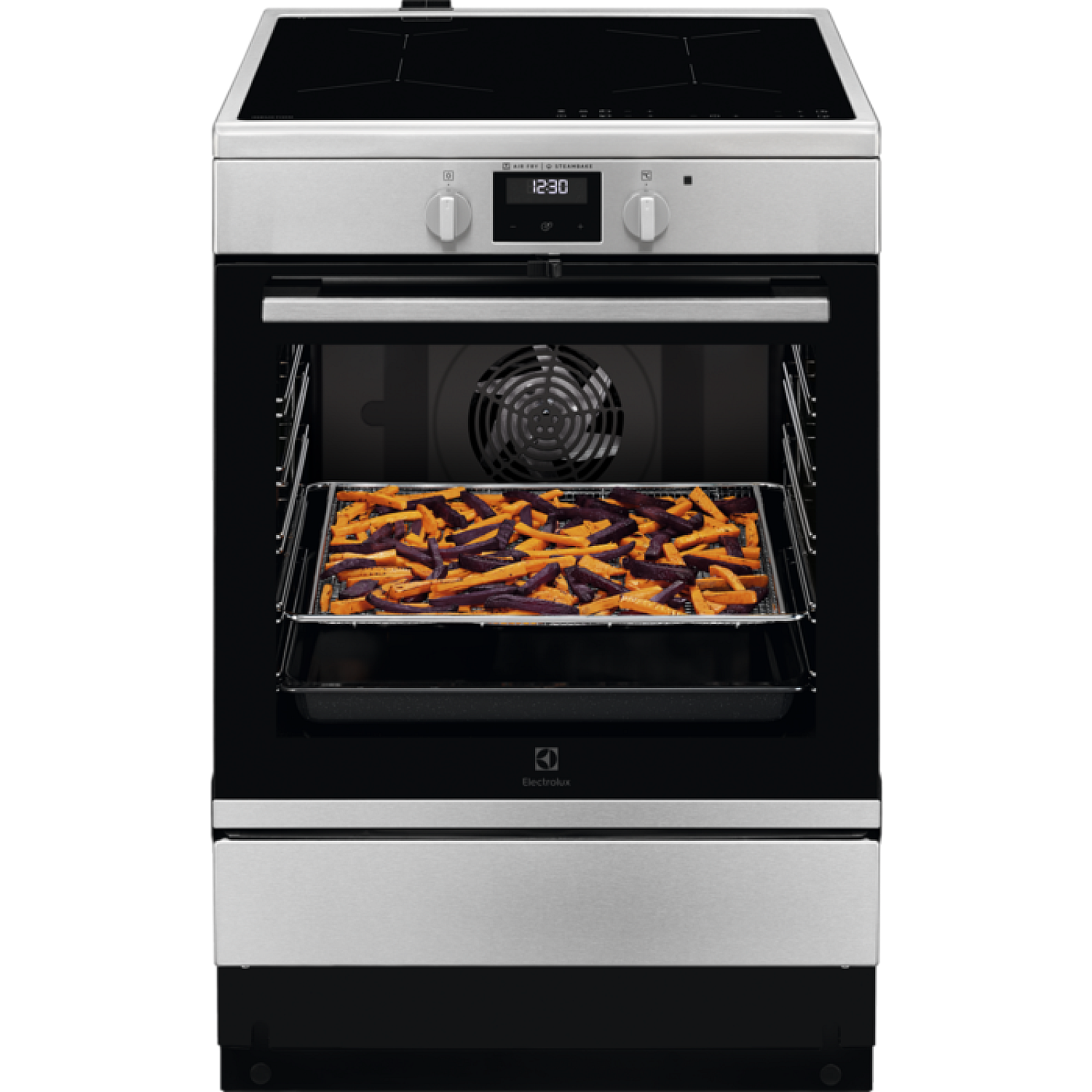 Electrolux induktionsspis lki66440sx - 600 steambake