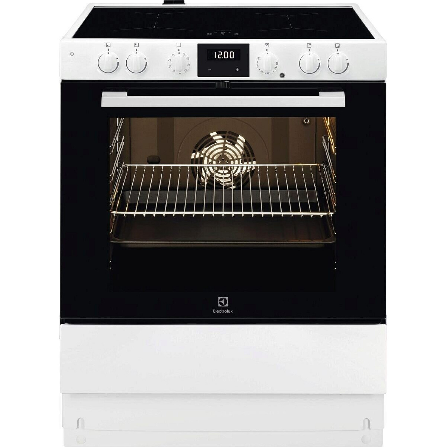 Electrolux induktionsspis lki74440sw - hällkontroll med vred