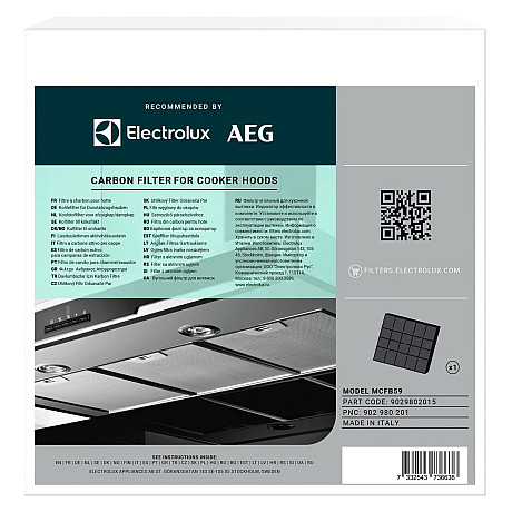 Electrolux - MCFB59PL OdourClean Plus kolfilterar