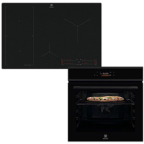 Ugn och häll Electrolux - COP905B-HOB860BSC - PizzaExpert ugn & Reptålig 77 cm häll