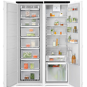 Paket kyl och frys Electrolux - ERD6DE18S1‑ EUN7NE18S integrerat paket, NoFrost sliding door 