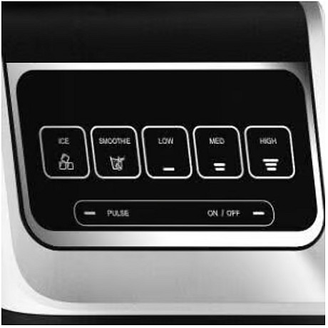 Emerio - Svart, Professionell Mixer & Pulsfunktion