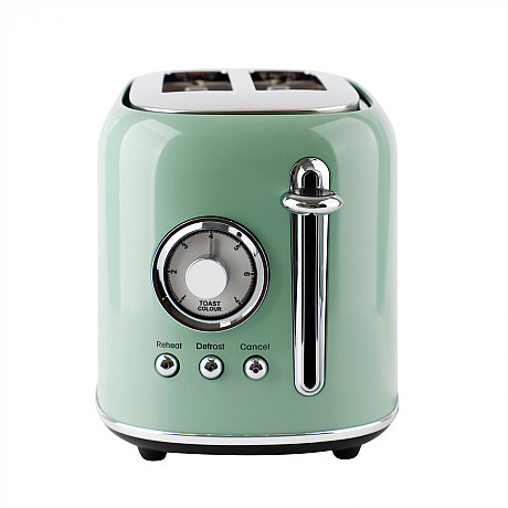 Emerio - Grön Retro, med Upptiningsfunktion