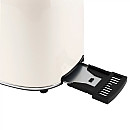 Emerio - TO-133281.1 - Creme Retro, med Upptiningsfunktion